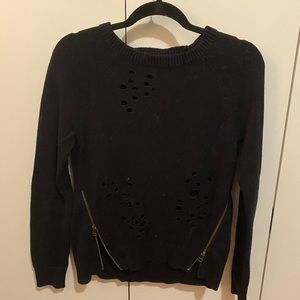 Express Distressed Sweater
